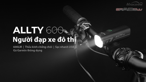 Đèn xe đạp MAGICSHINE ALLTY 600 sáng 600 lumen pin 1600mAh