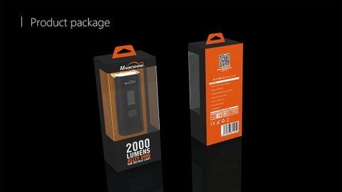 Đèn xe đạp MAGICSHINE ALLTY 2000 sáng 2000  pin 7000mAh