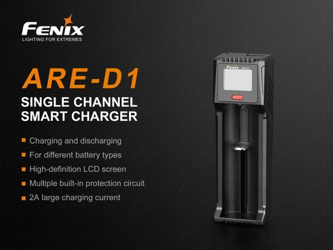 Sạc pin đơn cao cấp Fenix ARE-D1