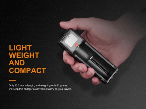 Sạc pin đơn cao cấp Fenix ARE-D1