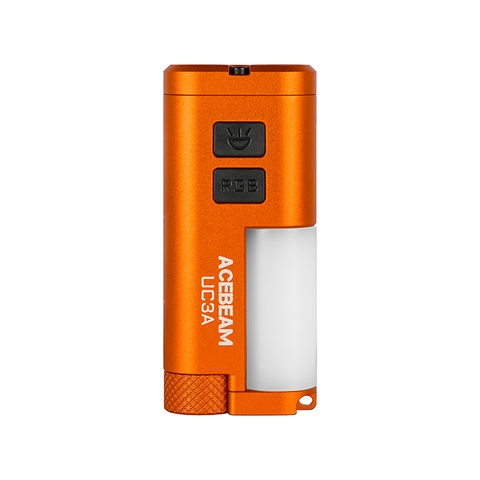 Đèn Pin EDC Đa Màu Sắc ACEBEAM UC3A – 900 Lumens, RGB 270°, Pin Thay Thế