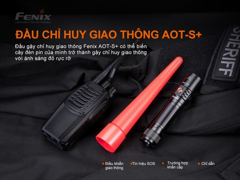 Đầu gậy chỉ huy giao thông Fenix AOT-S+