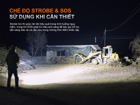 FENIX C7 Pro – Đèn pin siêu sáng, độ sáng 4600 lumen, chiếu xa 339m, góc chiếu rộng 87°, sạc 20W USB-C, nam châm đuôi