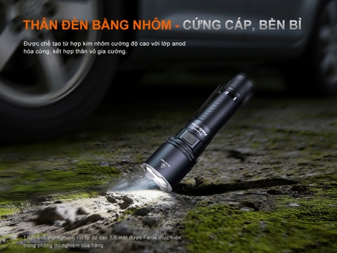 FENIX C7 Pro – Đèn pin siêu sáng, độ sáng 4600 lumen, chiếu xa 339m, góc chiếu rộng 87°, sạc 20W USB-C, nam châm đuôi