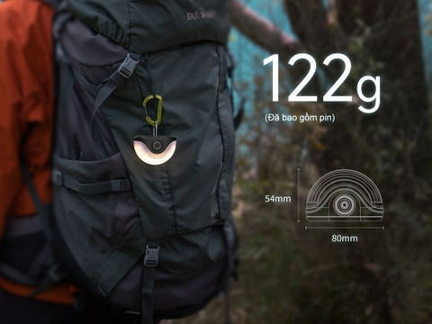 FENIX CL20R V2.0 – Đèn cắm trại USB-C, Độ sáng 300 Lumens & RGB đa chế độ