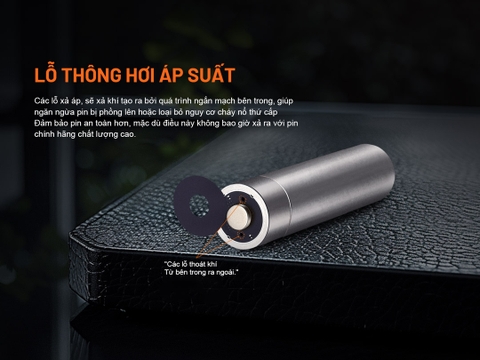 Pin sạc FENIX 18650 dung lượng 4000mAh