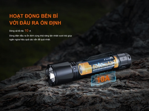 Pin sạc Li-ion 21700 Fenix ARB-L21-6000 – dung lượng cao 6000mAh