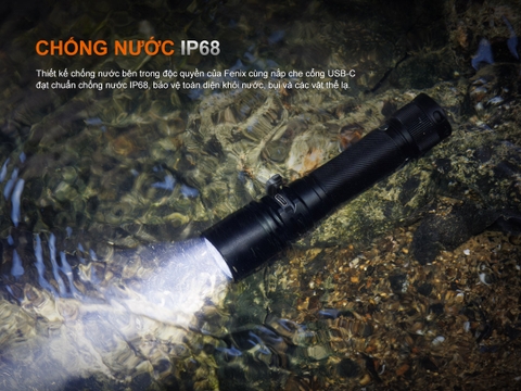 Đèn pin Fenix C5 PRO  – Độ sáng 2000 lumen, chiếu xa 480m, sạc USB-C đuôi nam châm