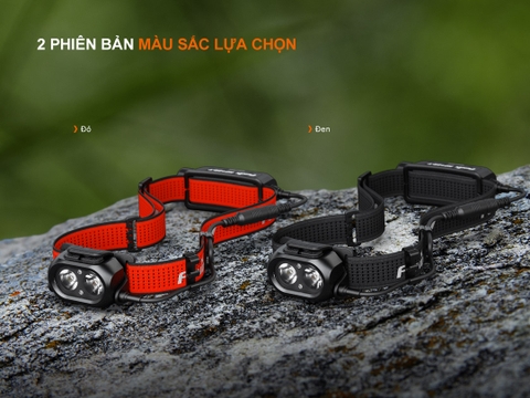 FENIX HP12R-T – Đèn đội đầu chạy trail 1300lm, chiếu xa 200m, USB-C