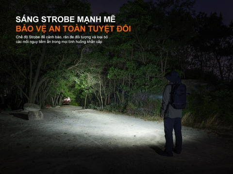 FENIX LD36R – Đèn pin đa sắc 3600 lumen, chiếu xa 385m, tuỳ chỉnh ánh sáng USB-C