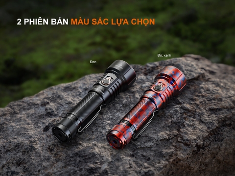 FENIX LD36R – Đèn pin đa sắc 3600 lumen, chiếu xa 385m, tuỳ chỉnh ánh sáng USB-C