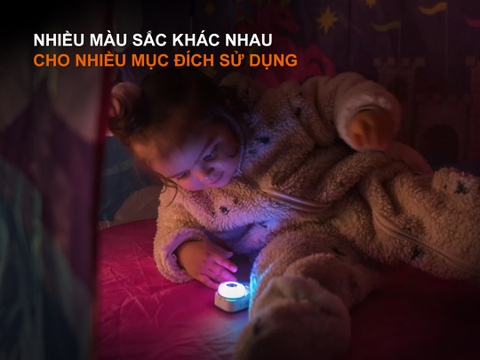 Fenix HL17R – Đèn đội đầu đa năng 500lm, 100m, sạc USB-C, đổi màu