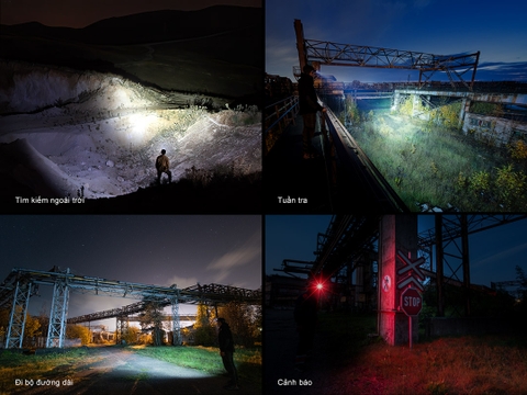 FENIX HM61R V3 – Đèn đeo đầu 1800 Lm pin 4000mAH Nam Châm Đuôi, Cảm Biến Tiệm Cận