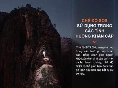 Đèn pin EDC FENIX LD30R sáng 1700 lumen chiếu xa 267m pin 18650 dung lượng 3400mAh