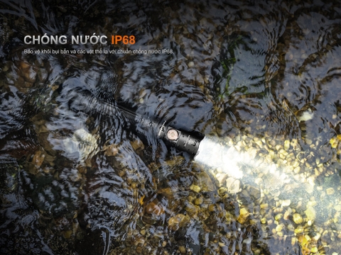 Fenix PD35R ACE – đèn pin chiến thuật 2000 Lumen, chiếu xa 380m, tùy chỉnh 3 groups sáng