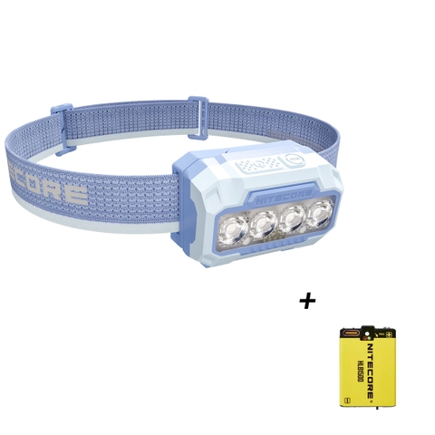 Đèn Pin Đội Đầu NITECORE HA23 UHE - 600lm, Siêu Nhẹ, Pin AAA