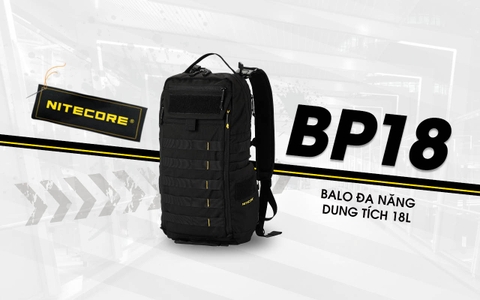 NITECORE BP18 – Balo dung tích 18L