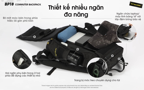NITECORE BP18 – Balo dung tích 18L