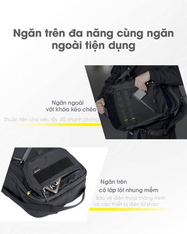 NITECORE BP23 Pro – Balo Công thái học Đa Năng Dung Tích 23L