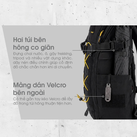 NITECORE BP24 – Balo Công thái học Đa Năng Dung Tích 24L