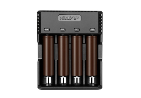 Sạc pin MIBOXER C4S đa năng 4 slot
