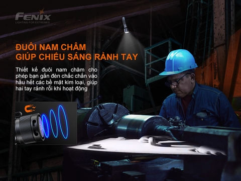 Đèn pin FENIX C7 độ sáng 3000 lumen chiếu xa 470m LED sạc USB-C pin sạc 21700 kèm theo