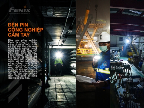 Đèn pin FENIX C7 độ sáng 3000 lumen chiếu xa 470m LED sạc USB-C pin sạc 21700 kèm theo