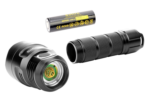 Đèn pin siêu sáng 2000 lumen SOFIRN C8G LED Cree XHP35 HI chiếu xa 565m sử dụng pin 21700 (pin sạc kèm theo)