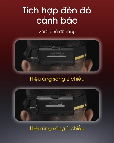 Pin sạc mở rộng NITECORE Carbon 12K 12000mAH dành cho đèn đeo đầu NITECORE
