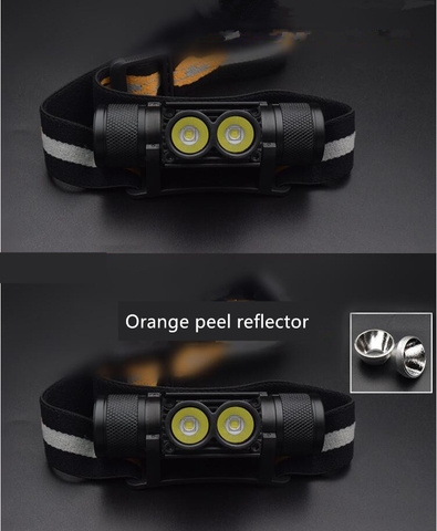 Đèn pin đội đầu SOFIRN D25S (H25S) độ sáng 1200 lumen chiếu xa 50m cổng sạc USB pin 18650 kèm theo