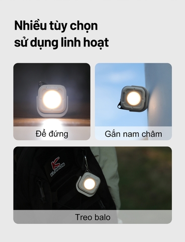 Đèn Chiếu Tỏa Mini KLARUS CL5 650 Lumen – 4 Nhiệt Màu