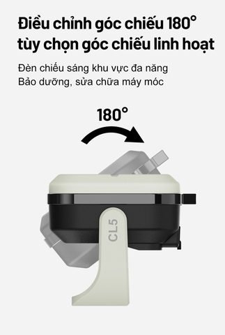Đèn Chiếu Tỏa Mini KLARUS CL5 650 Lumen – 4 Nhiệt Màu