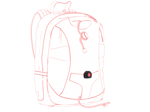 Đèn cảnh báo đa năng nhỏ gọn Ledlenser CU2R độ sáng 40 Lumens