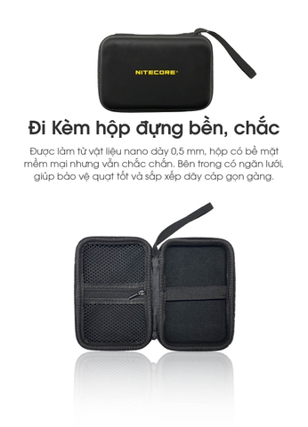 Quạt Nhiếp Ảnh NITECORE CW20 100W – Tốc Độ Gió 150 km/h