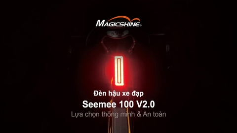 Đèn hậu xe đạp MAGICSHINE SEEMEE 100 V2.0 độ sáng 100 lumen pin 800mAh