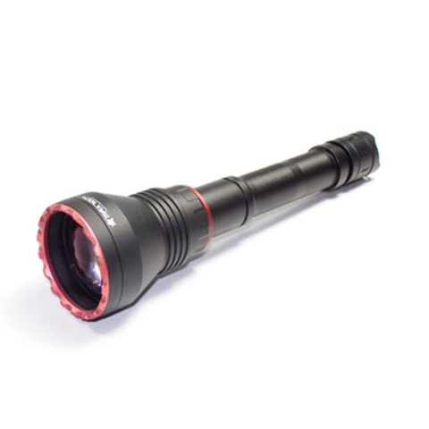 Đèn zoom laser trắng MAXTOCH LA60 tầm chiếu siêu xa 2800m độ sáng 500 lumen sử dụng 2 pin Li-ion 21700 5000 mAh kèm theo