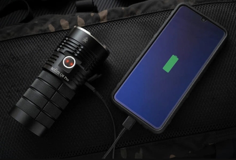 Đèn pin siêu sáng SOFIRN Q8 PRO Cree XHP50.2 độ sáng 11000 lumen