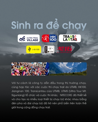 Đèn pin đội đầu NITECORE UT27 sáng 800lm chiếu xa 160m pin 1500mAh USB-C chuyên chạy marathon, chạy trail