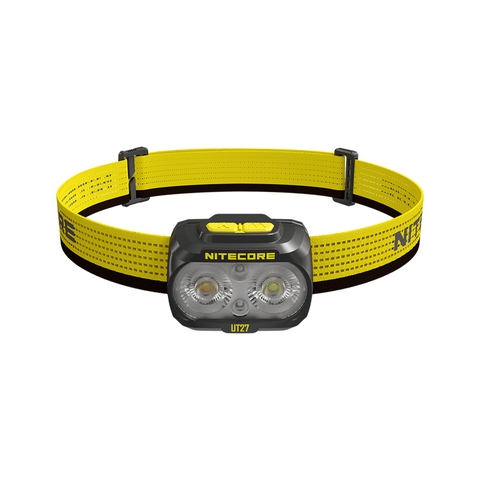 Đèn pin đội đầu NITECORE UT27 sáng 800lm chiếu xa 160m pin 1500mAh USB-C chuyên chạy marathon, chạy trail