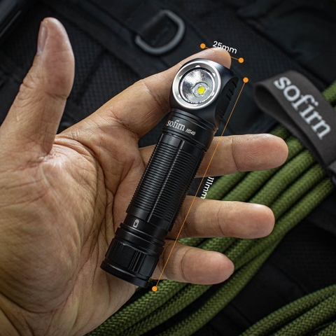 Đèn pin đội đầu SOFIRN HS40 sáng 2000 lumen chiếu xa 175m