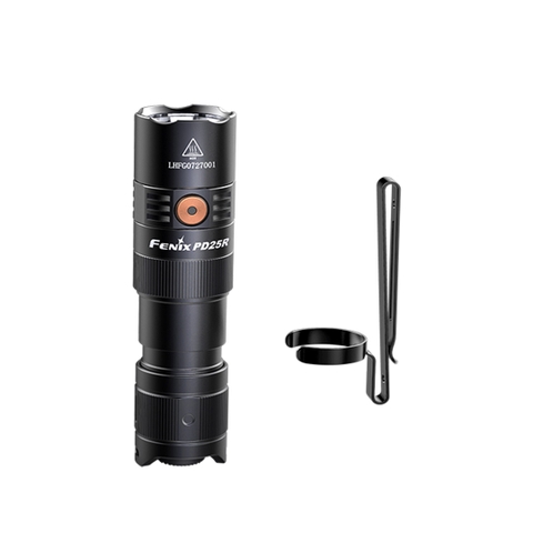 Đèn pin FENIX PD25R sáng 800 lumen chiếu xa 250m pin 16340 sạc USB-C hai công tắc