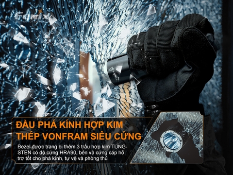 Đèn pin FENIX TK16 V2.0 độ sáng 3100 lumen chiếu xa 380m