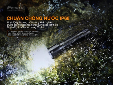 Đèn pin FENIX TK16 V2.0 độ sáng 3100 lumen chiếu xa 380m