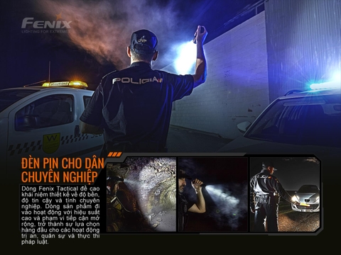 Đèn pin FENIX TK16 V2.0 độ sáng 3100 lumen chiếu xa 380m