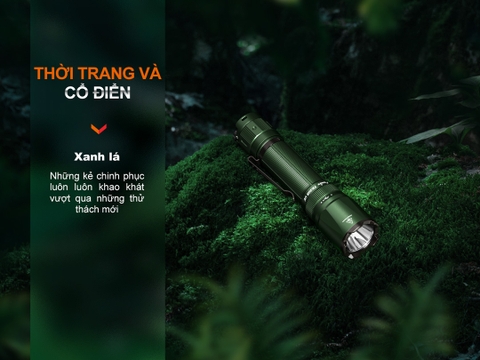 Đèn pin FENIX TK20R UE sáng 2800 lumen chiếu xa 465m cổng sạc USB-C công tắc xoay chiến thuật