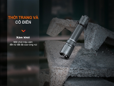 Đèn pin FENIX TK20R UE sáng 2800 lumen chiếu xa 465m cổng sạc USB-C công tắc xoay chiến thuật