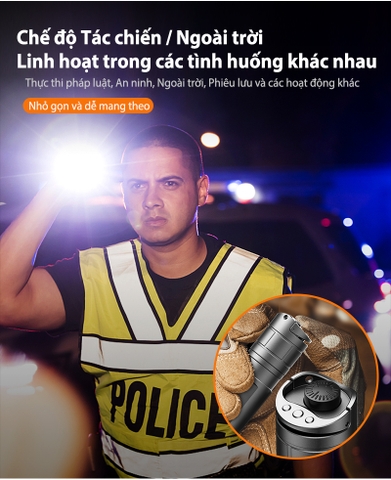 Đèn pin KLARUS GL4 gắn ray s-ú-n-g sáng 3300 lm chiếu xa 370m sạc USB-C pin 21700 5000mAh