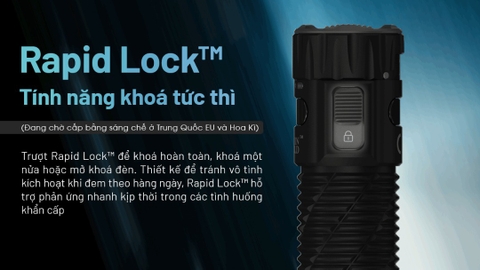 Đèn pin NITECORE EDC35 độ sáng 5000 lumen chiếu xa 550m pin 21700 cổng sạc USB-C