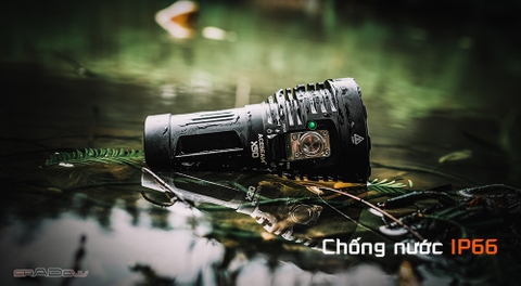 Đèn pin ACEBEAM X50 CRI95 độ sáng 21000 lumen nhiệt màu 4500K chiếu xa 494m pin tích hợp cổng sạc xả USB C