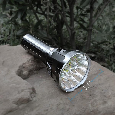 Đèn pin IMALENT MS18 sáng 100.000lm chiếu xa 1.350m 18 LED XHP70.2 sạc DC